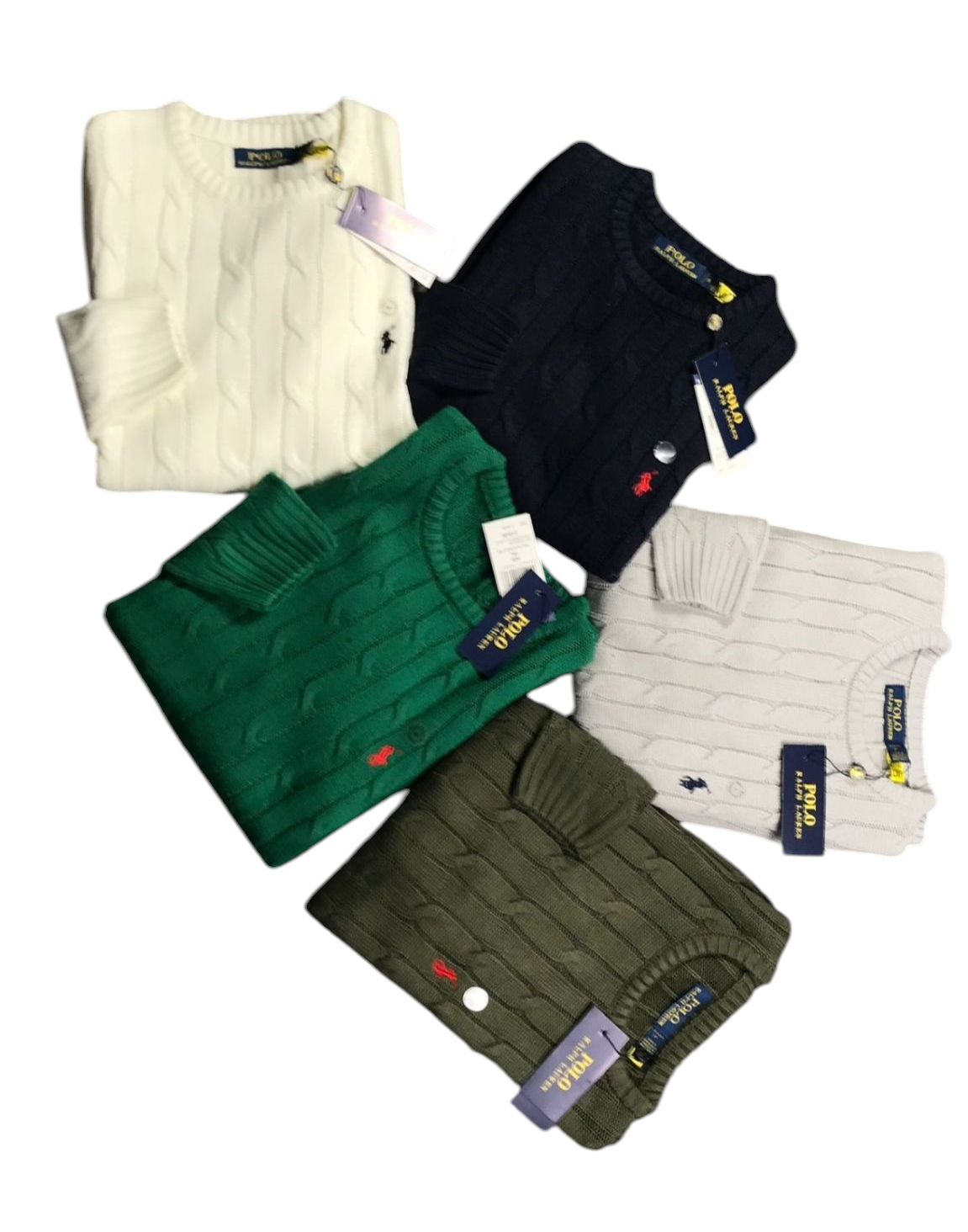 Pull torsadé coton Homme