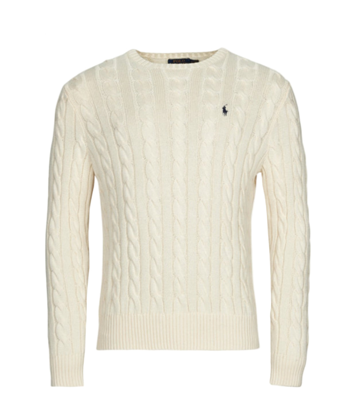 Pull torsadé coton Homme